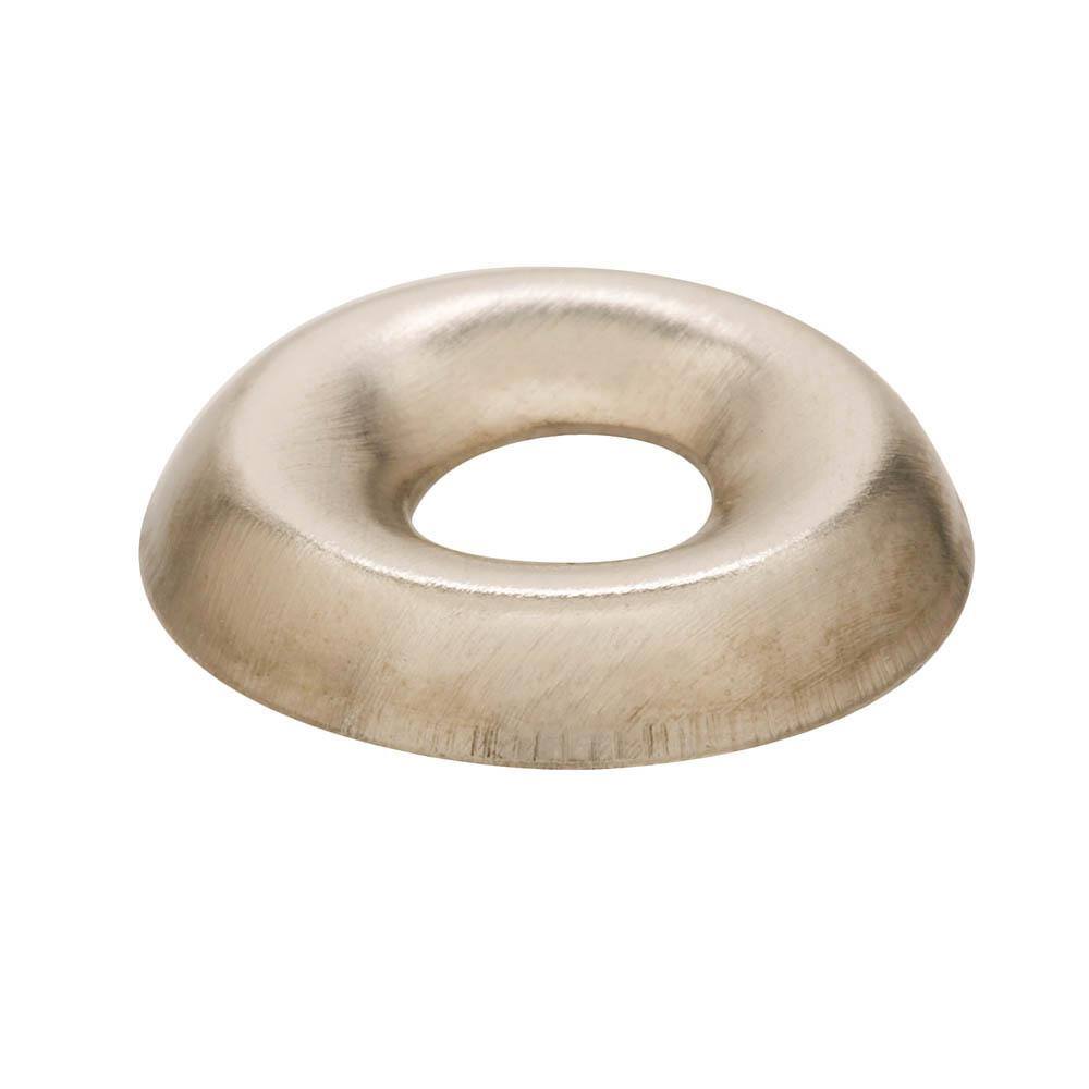#10 100-Pieces Nickel Plated Finishing Washer - Hercitys
