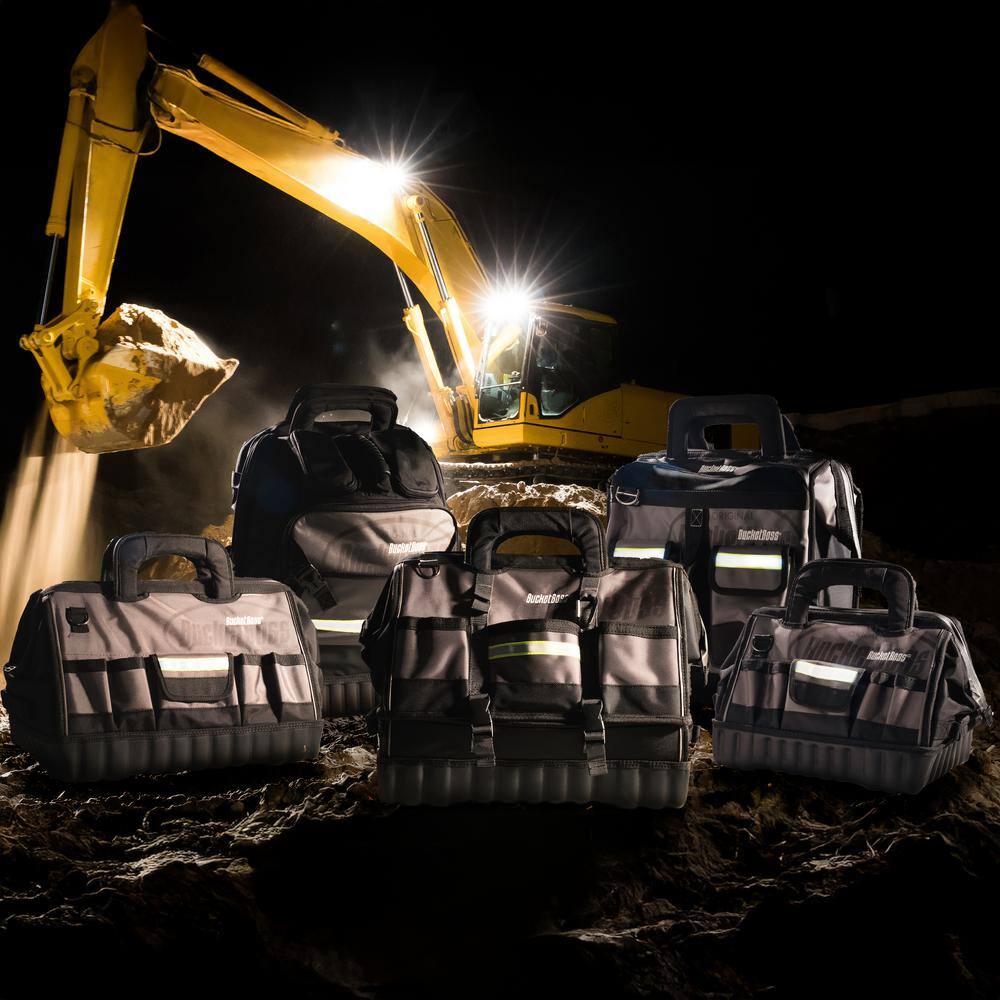 18 in. High Visibility Professional Tool Bag - Hercitys