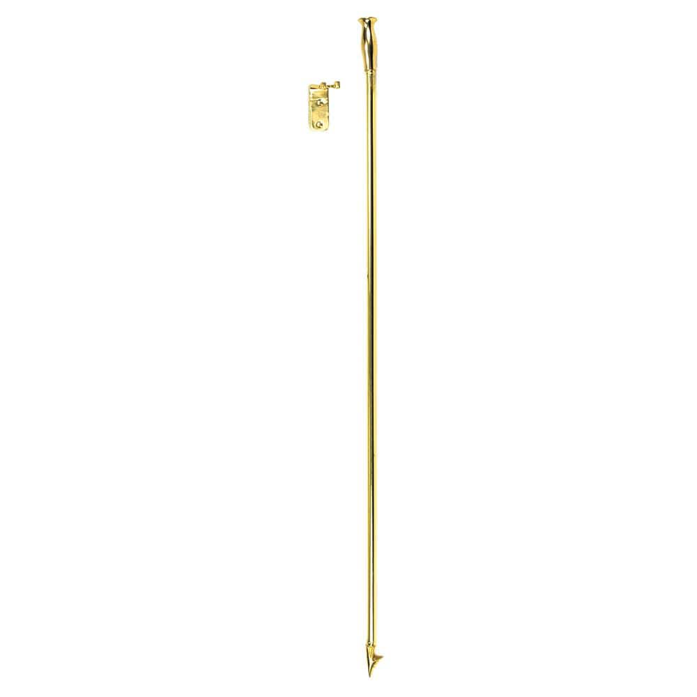 47 in. Tall Brass Multi-Functional Aerator Poker - Hercitys