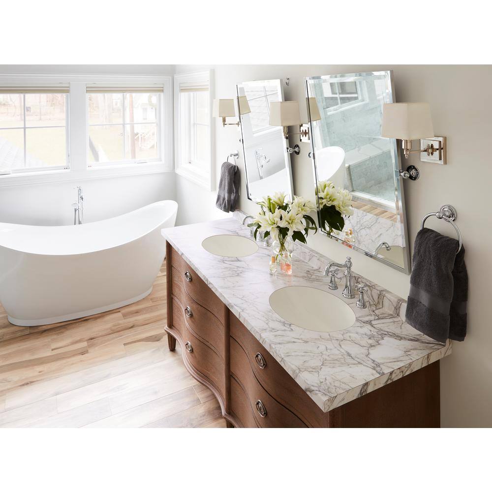 5 ft. x 12 ft. Laminate Sheet in 180fx Quartzite Bianco with Scovato Finish - Hercitys