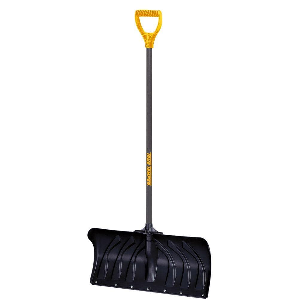 38.3 in. Steel Handle Plastic Snow Shovel - Hercitys