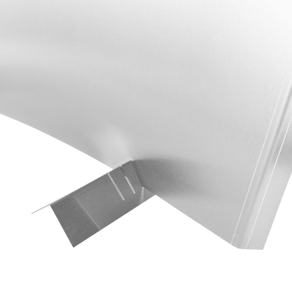 27 in. x 27 in. Stainless Steel Fireback - Hercitys