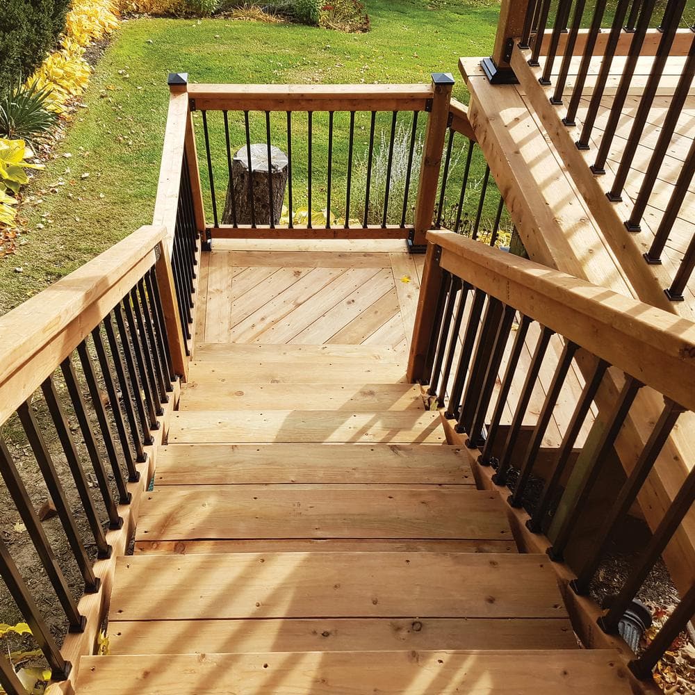 32 in. x 3/4 in. Galvanized Square Balusters (10-Pack) - Hercitys