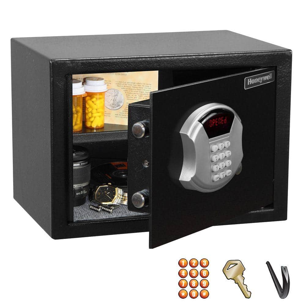 0.50 cu. ft. Steel Security Safe with Programmable Digital Lock - Hercitys