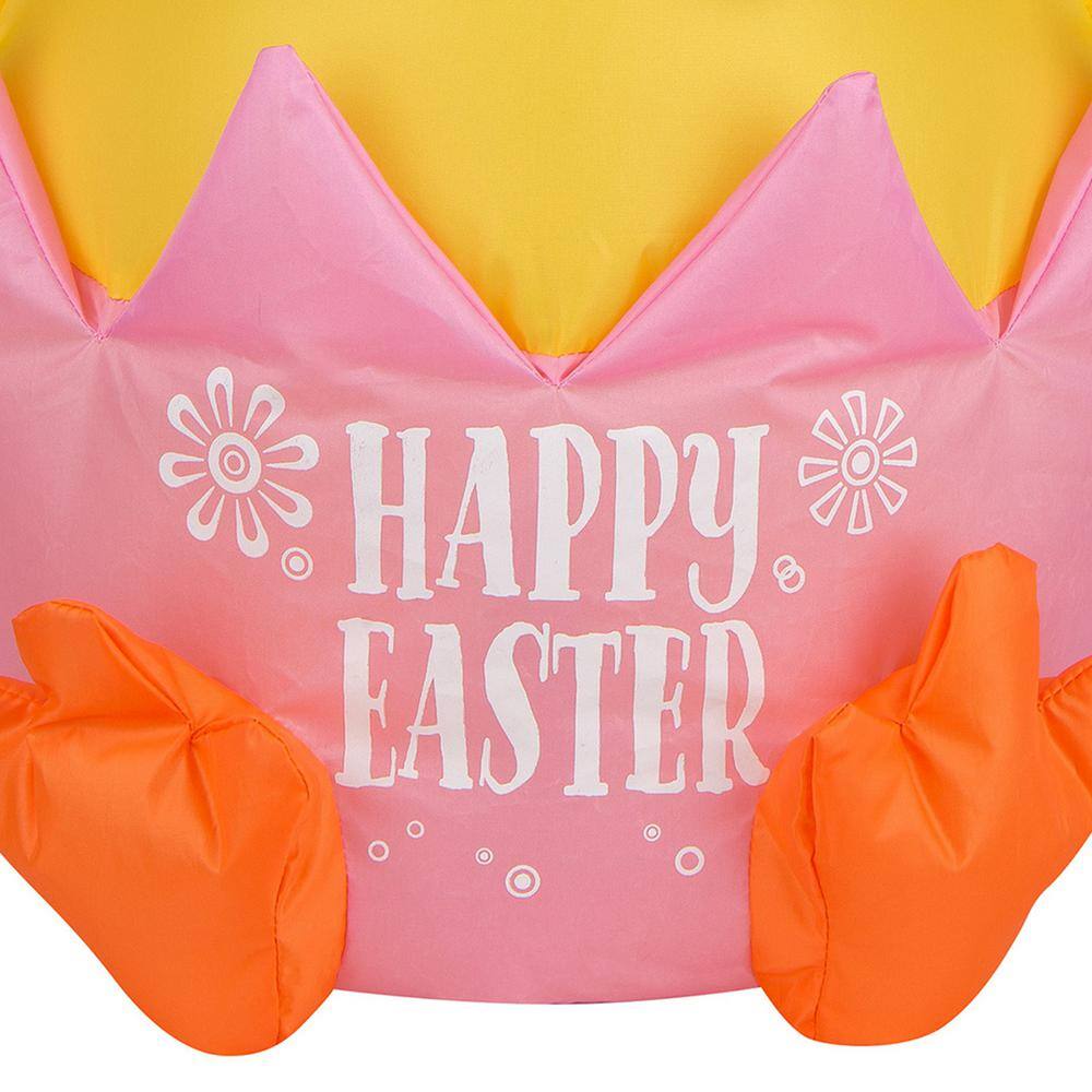20 in. Inflatable Happy Easter Chick - Hercitys