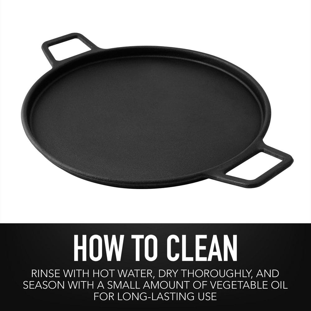 14 in. Cast Iron Pizza Pan - Hercitys
