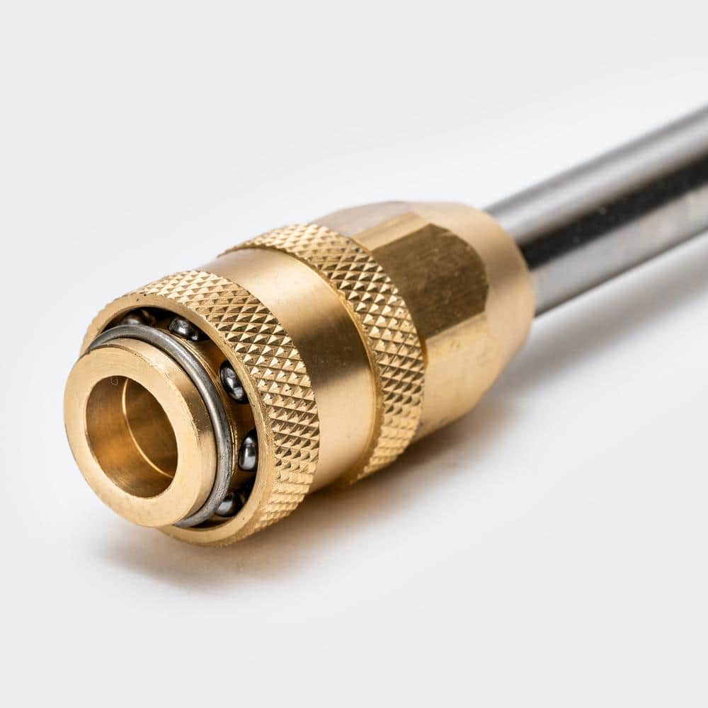 24 in. Stainless Steel Pressure Washer Spray Wand Lance – 4000 PSI – Quick-Connect/M22 - Hercitys