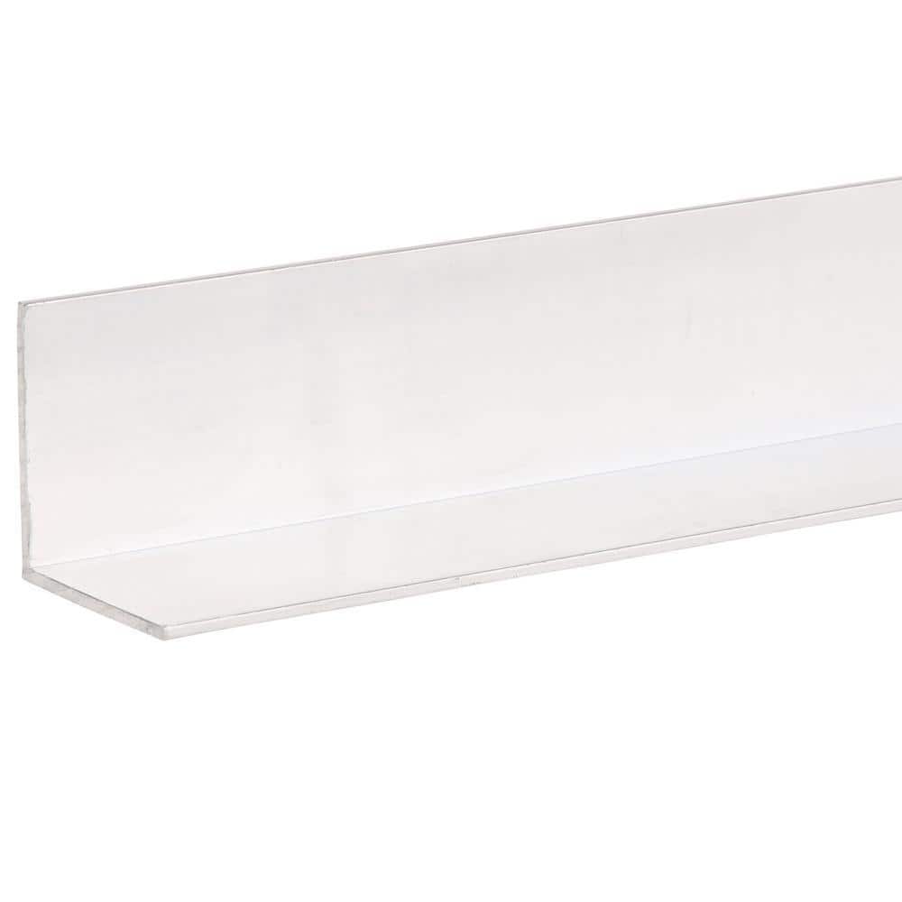1-1/4 in. x 4 ft. – 1/16 in. Thick Aluminum Angle - Hercitys