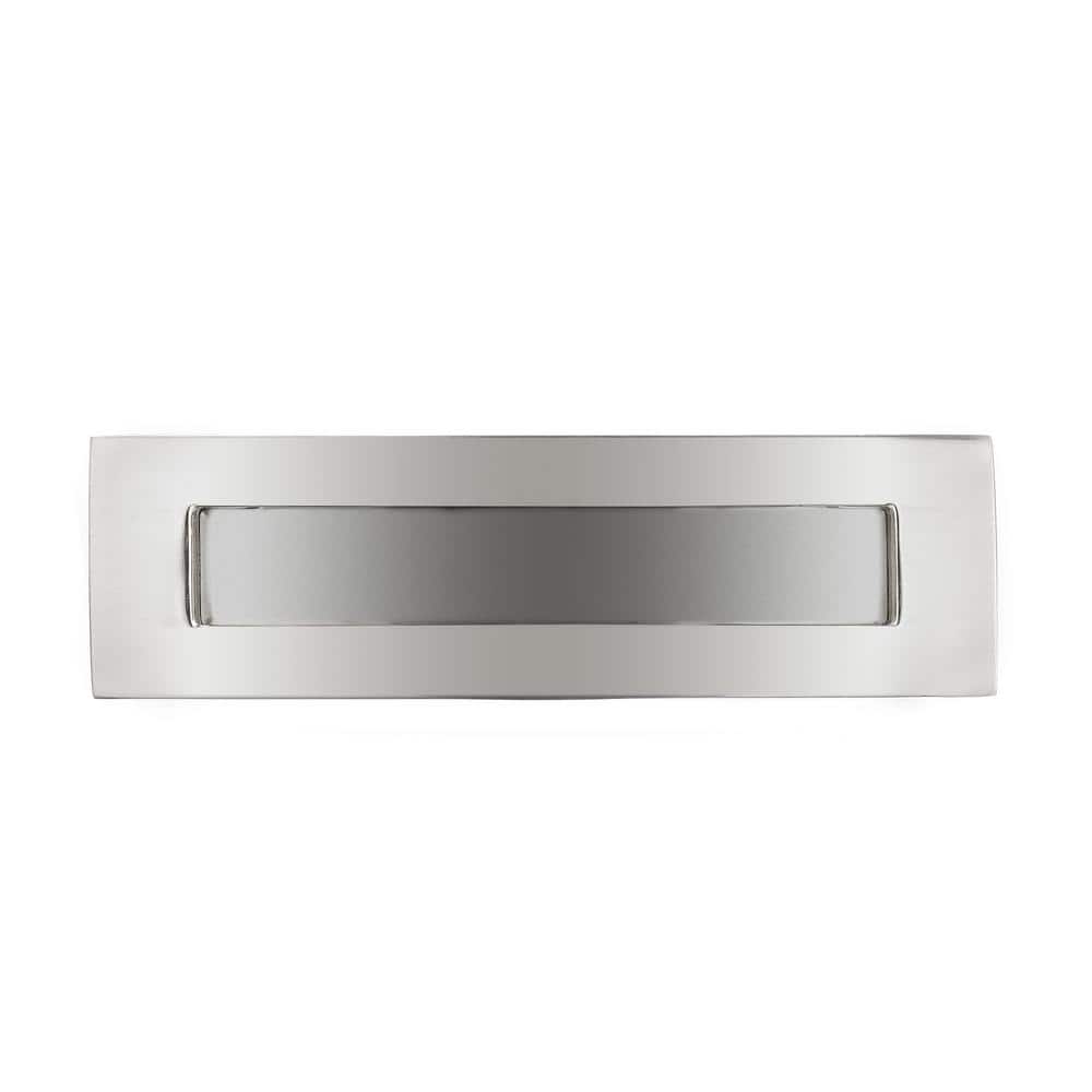 5-1/16 in. (128 mm) Modern Brushed Nickel Cabinet Recessed Pull - Hercitys
