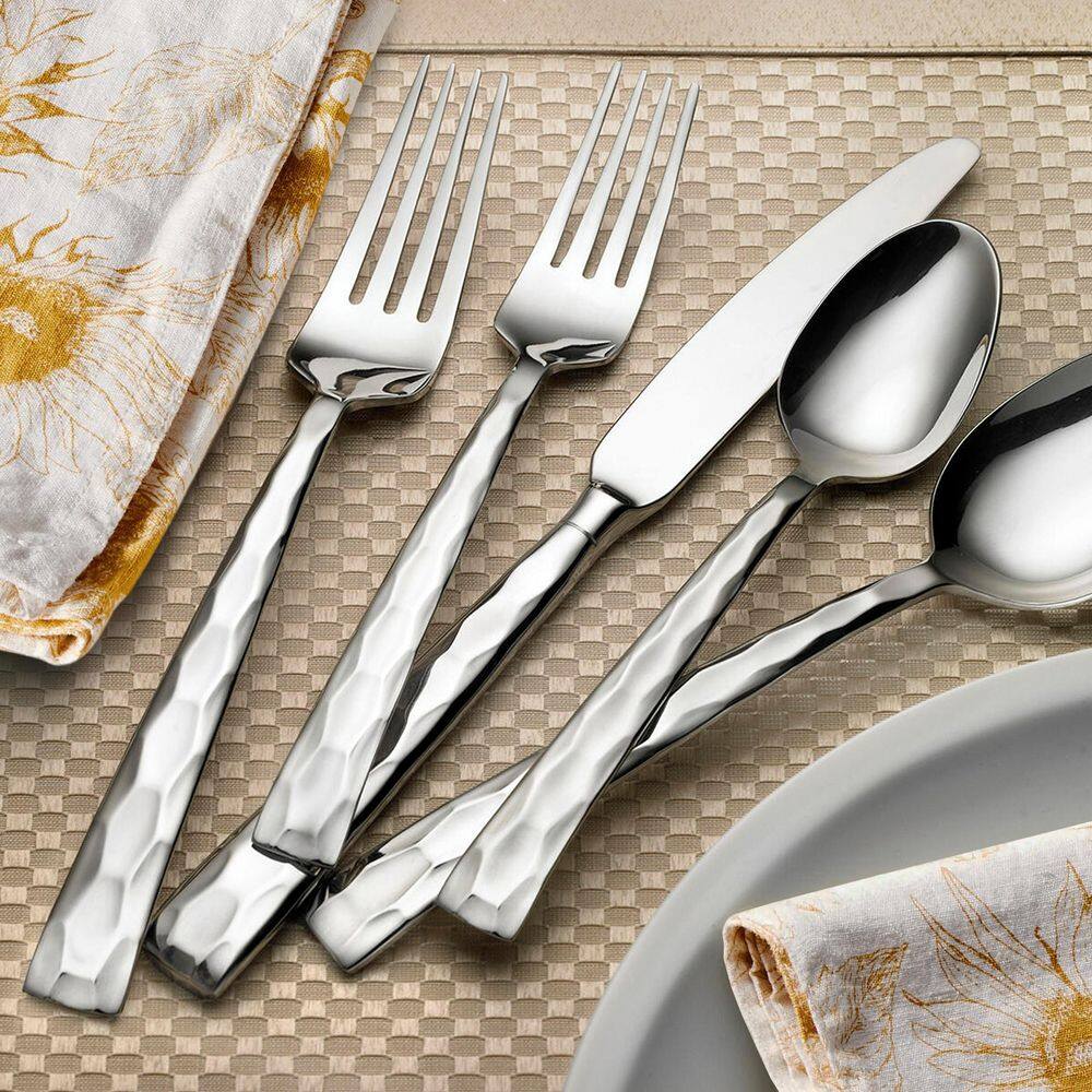 20-Piece Carnival 18/0 Stainless Steel Flatware Set (Service for 4) - Hercitys