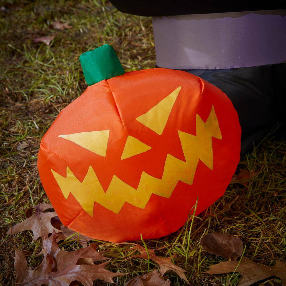 3 ft Hermione Holding Pumpkin Halloween Inflatable - Hercitys