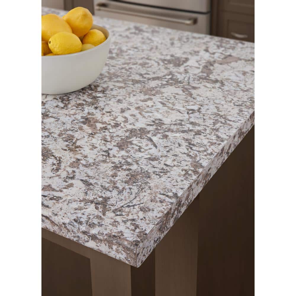 5 ft. x 12 ft. Laminate Sheet in Bianco Antico in Premiumfx Etching Finish - Hercitys