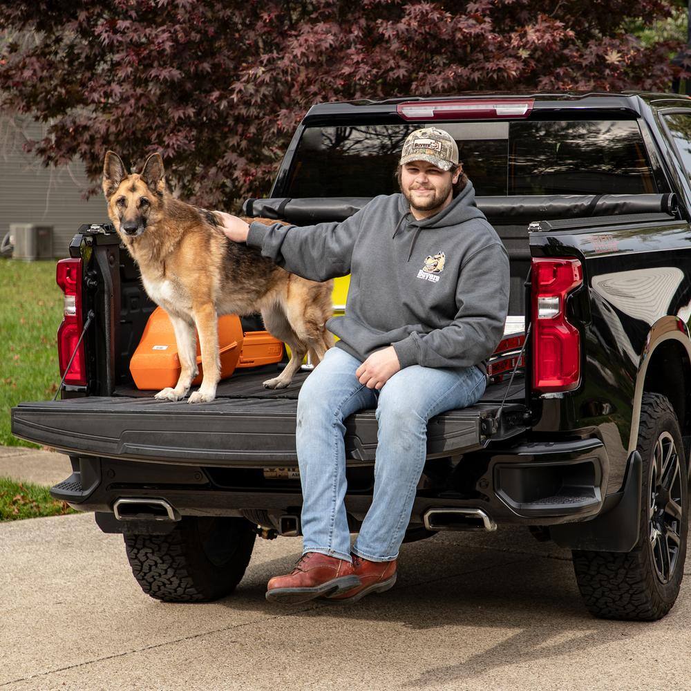 5.8 ft. Truck Bed Mat Heavy Duty Utility Cargo Liner fits Chevy Chevrolet Silverado and Sierra 1500,2500, 3500 2019-2025 - Hercitys