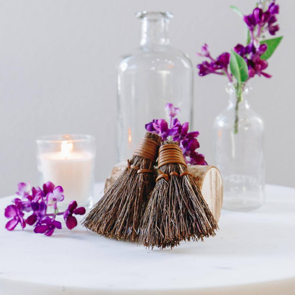 3 in. Sweet Lilac Essence – Scented Broom (6-Pack) - Hercitys