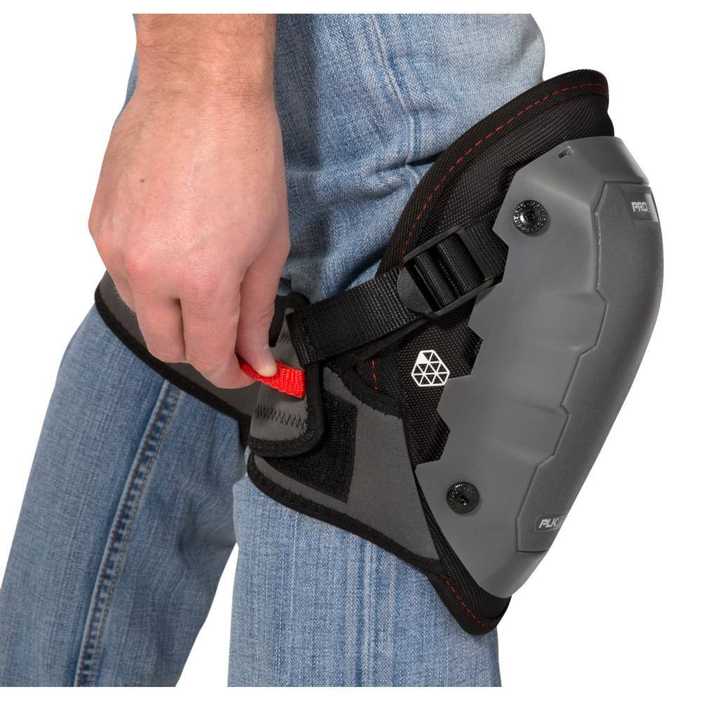 2-Piece Gel Knee Pad and Non-Marring Cap Attachment Combo Pack - Hercitys