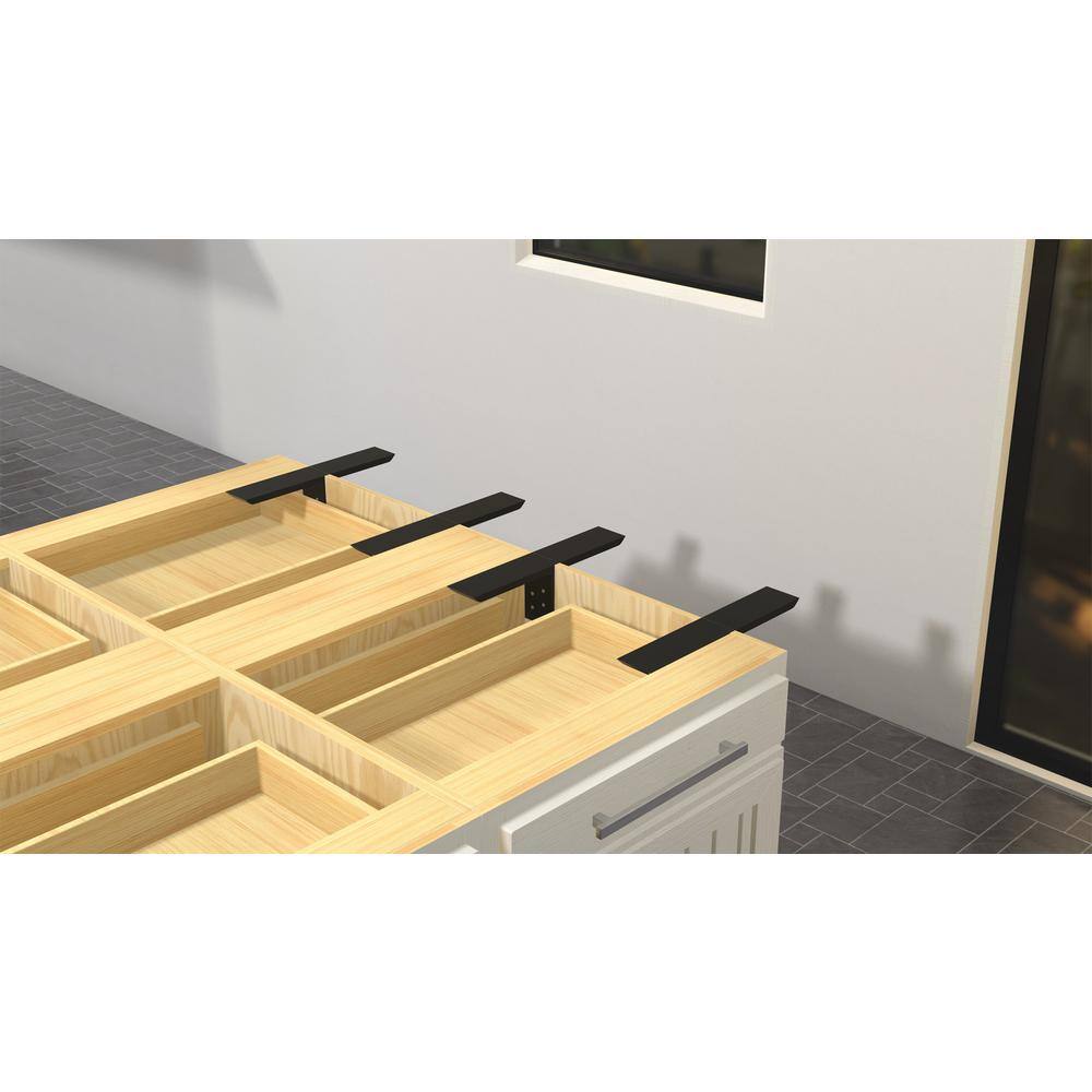 20 in. Aluminum T-Brace Countertop Support Bracket - Hercitys