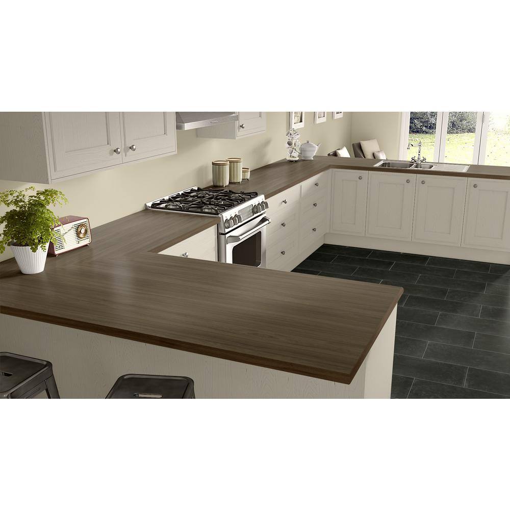 5 ft. x 12 ft. Laminate Sheet in Palisades Oak with Standard Fine Velvet Texture Finish - Hercitys