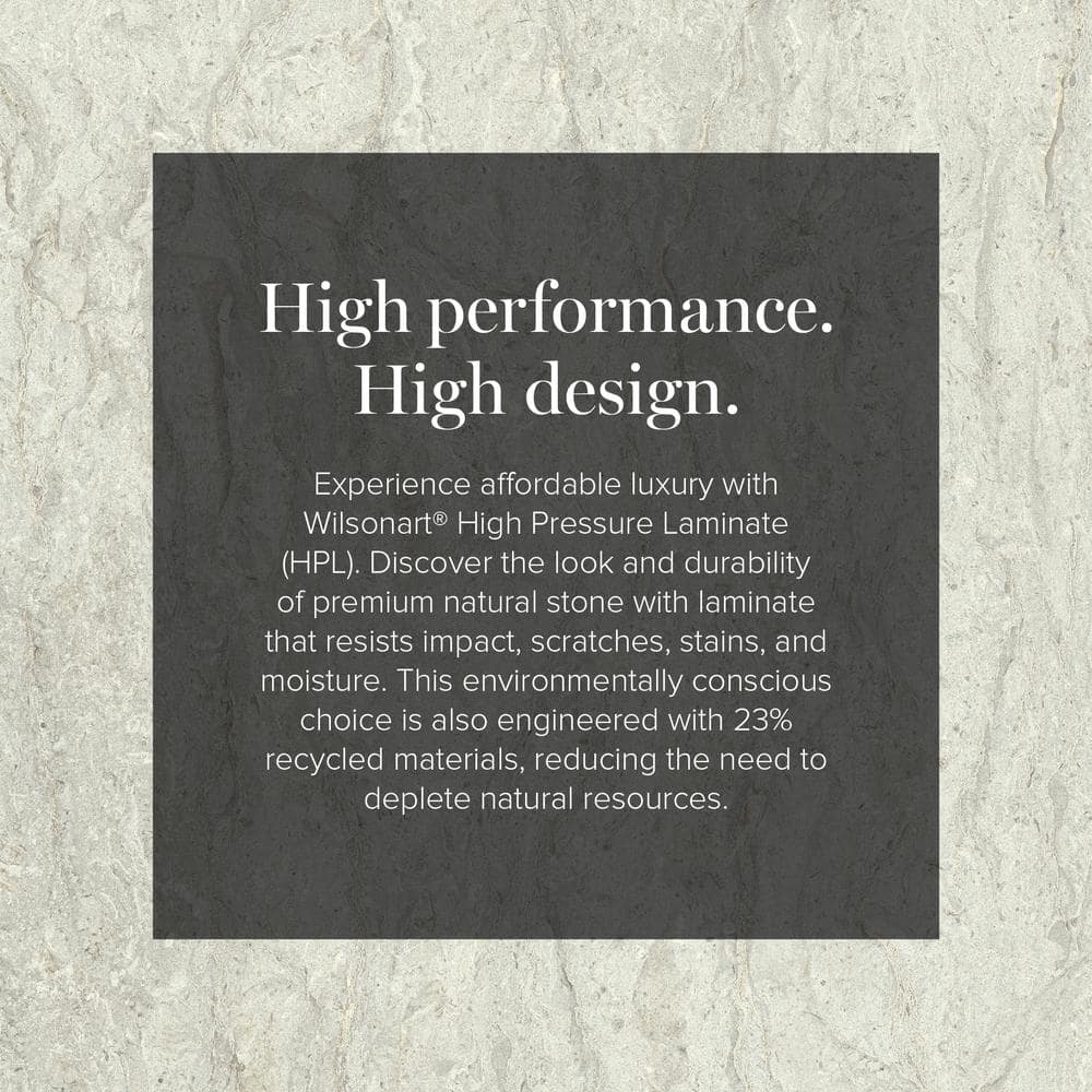 4 ft. x 8 ft. Laminate Sheet in White Cascade with Standard Fine Velvet Texture - Hercitys