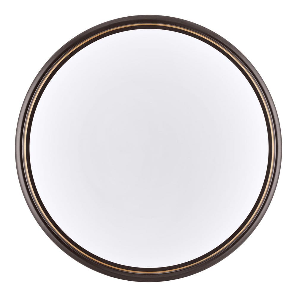 12 in. Light Brushed Nickel and Oil-Rubbed Bronze Adjustable CCT Integrated LED Flush Mount with Interchangeable Trim - Hercitys