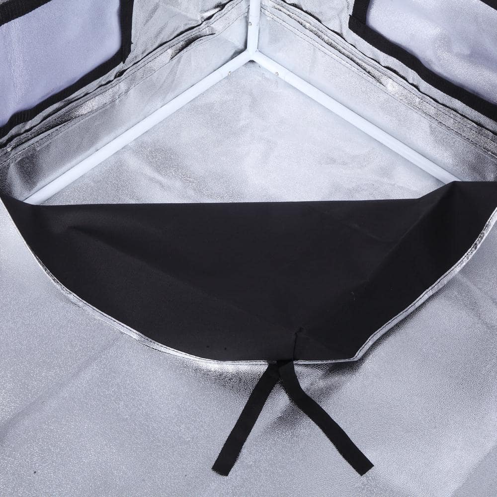 2.6 ft. W x 5.2 ft. H Black Grow Tent - Hercitys