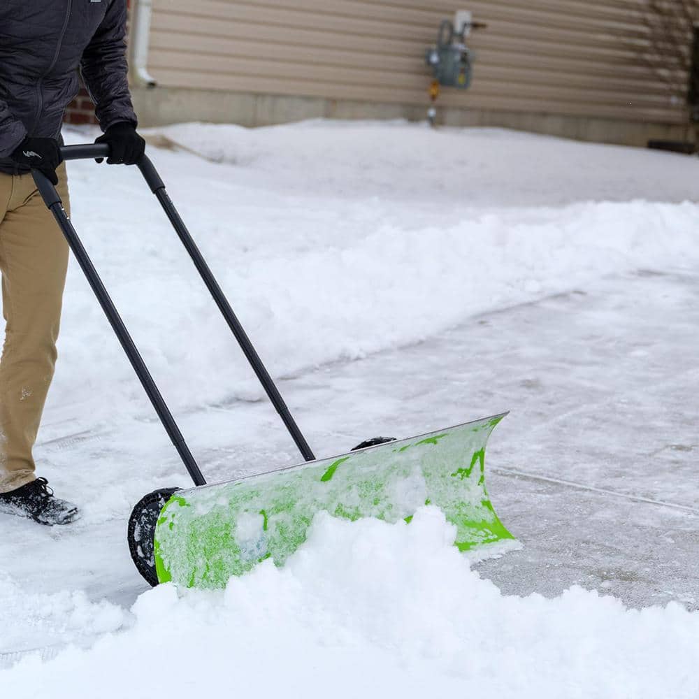 39 in. Dual-Sided Pusher Snow Shovel - Hercitys