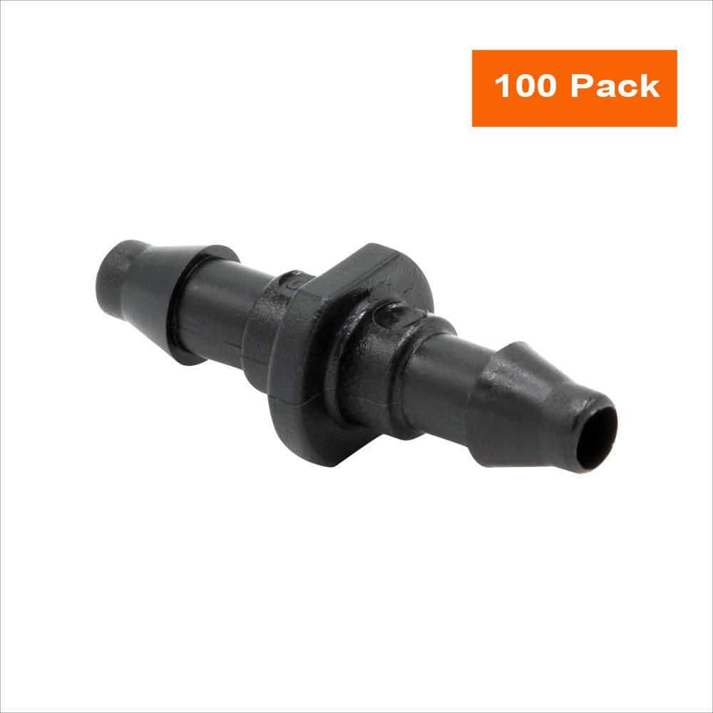 1/4 in. Barb Connectors (100-Pack) - Hercitys