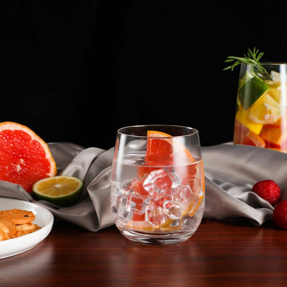 15.5 oz. Lead-Free Crystal Beverage Glasses (Set of 6) - Hercitys