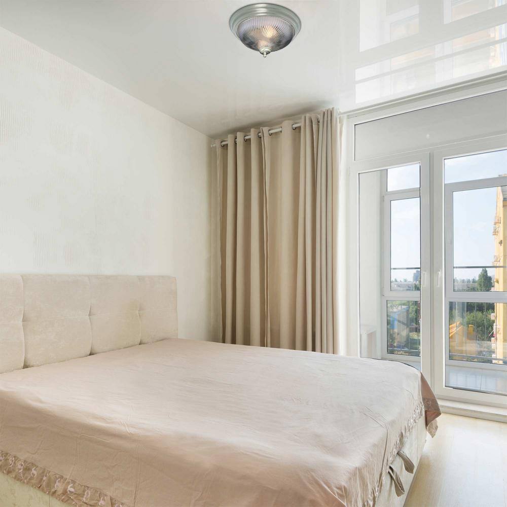 2-Light Brushed Nickel Flush Mount - Hercitys