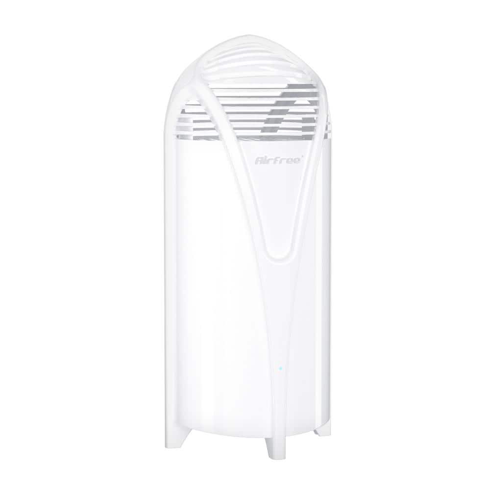 180 sq. ft. Filter-Free Technology, Patented Thermodynamic TSS Air Purifier, White, Destroys Mold, Silent Operation - Hercitys