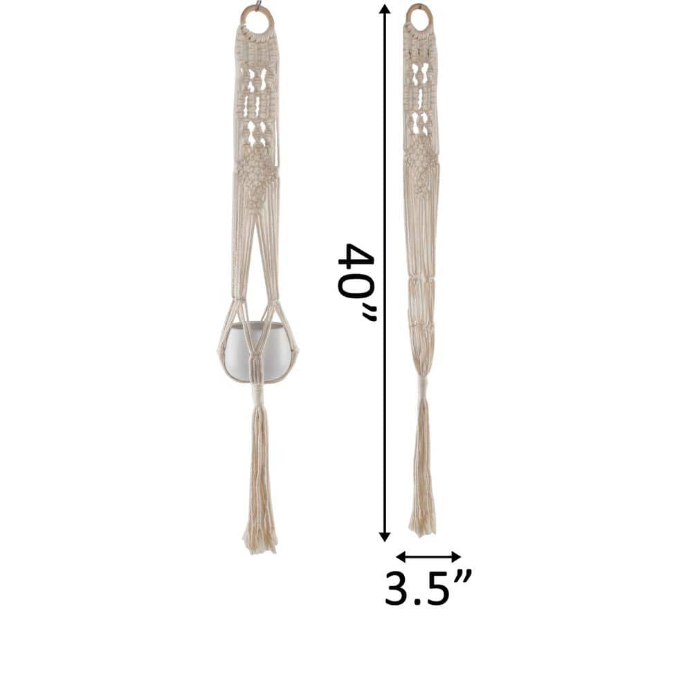 40 in. Macrame Plant Hanger - Hercitys