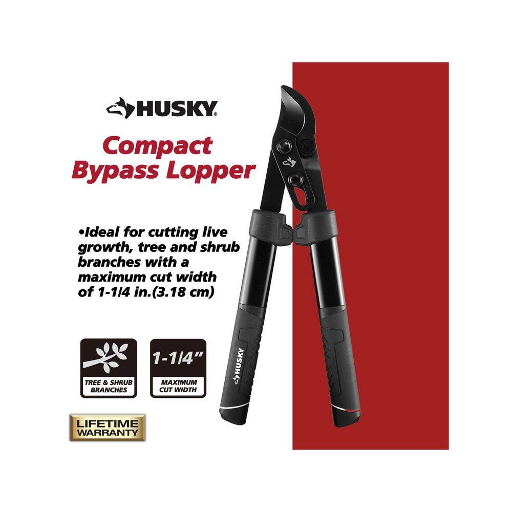 15 in. Compact Bypass Lopper - Hercitys