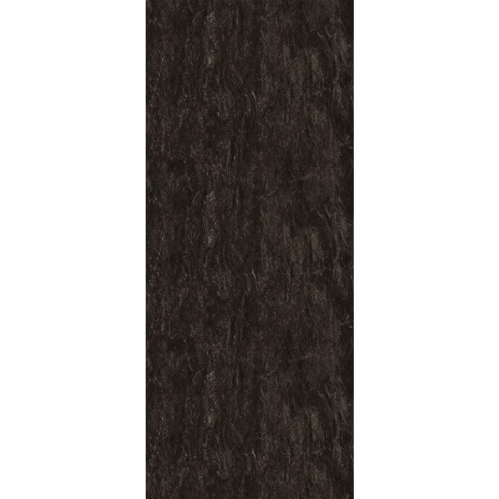 5 ft. x 12 ft. Laminate Sheet in Black Bardiglio with Premiumfx Scovato Finish - Hercitys