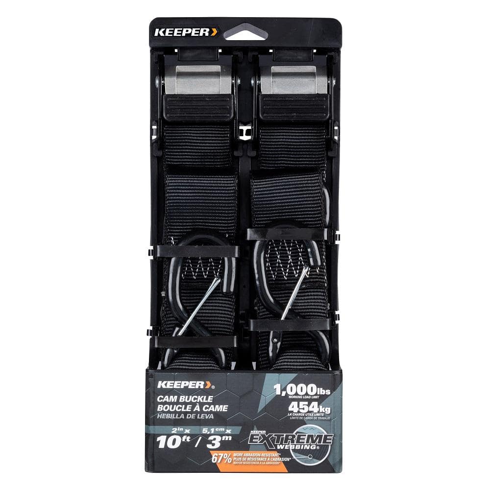 2 in. x 10 ft. Keeper Combat Cambuckle (2-Pack) - Hercitys