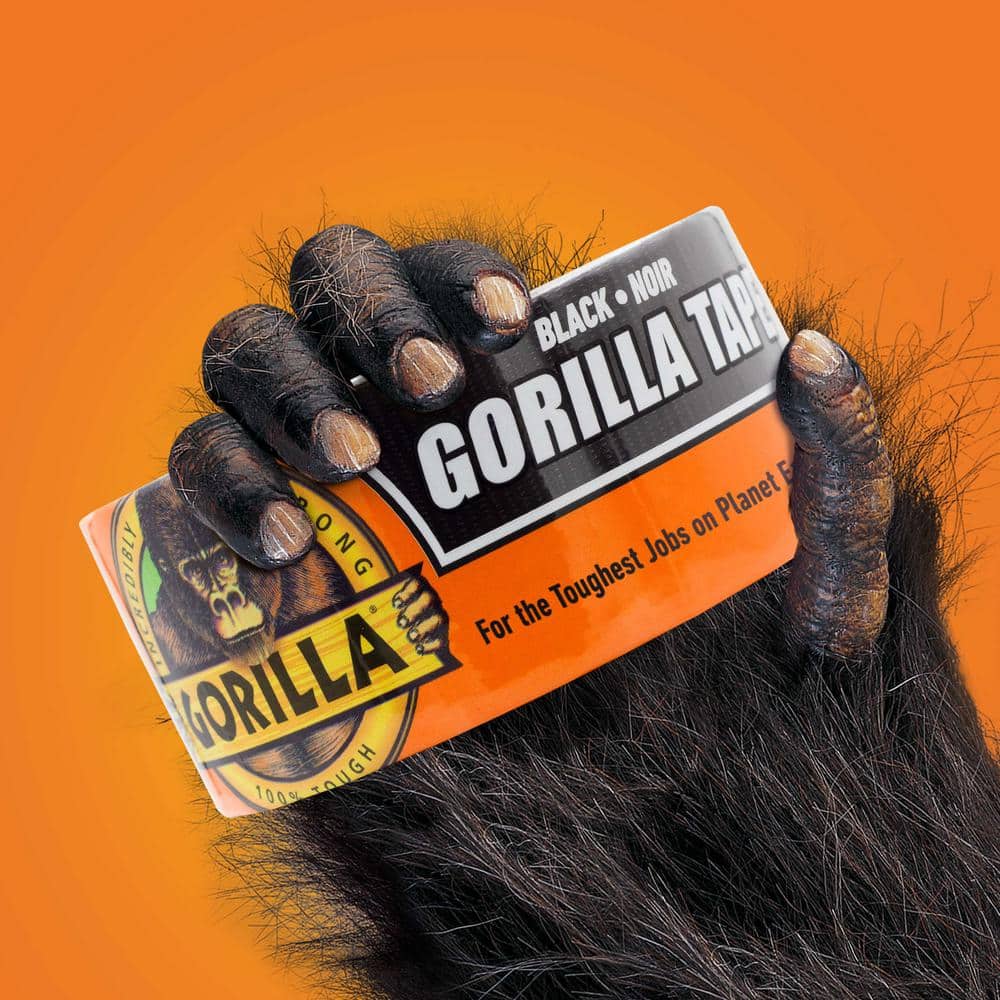 30 yd Black Duct Tape (Case of 16) - Hercitys