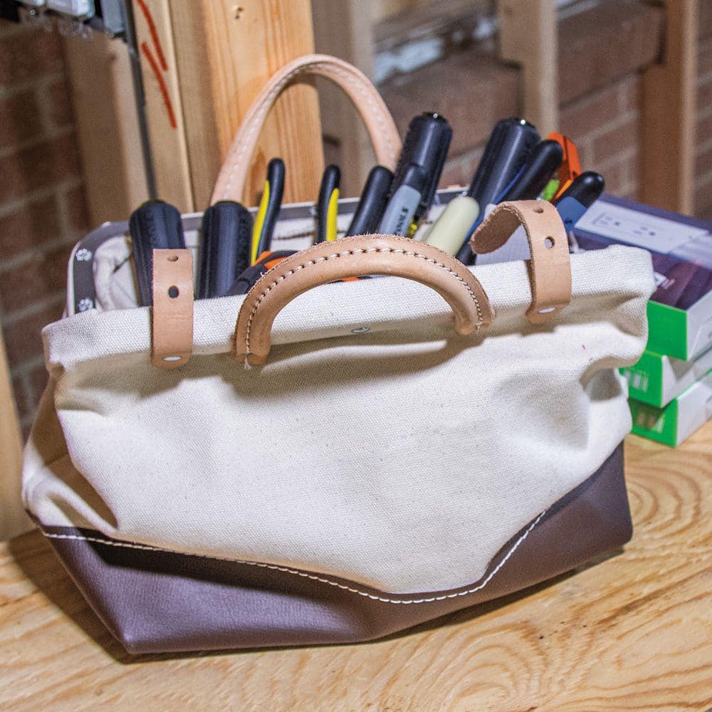 14 in. Canvas Tool Bag - Hercitys