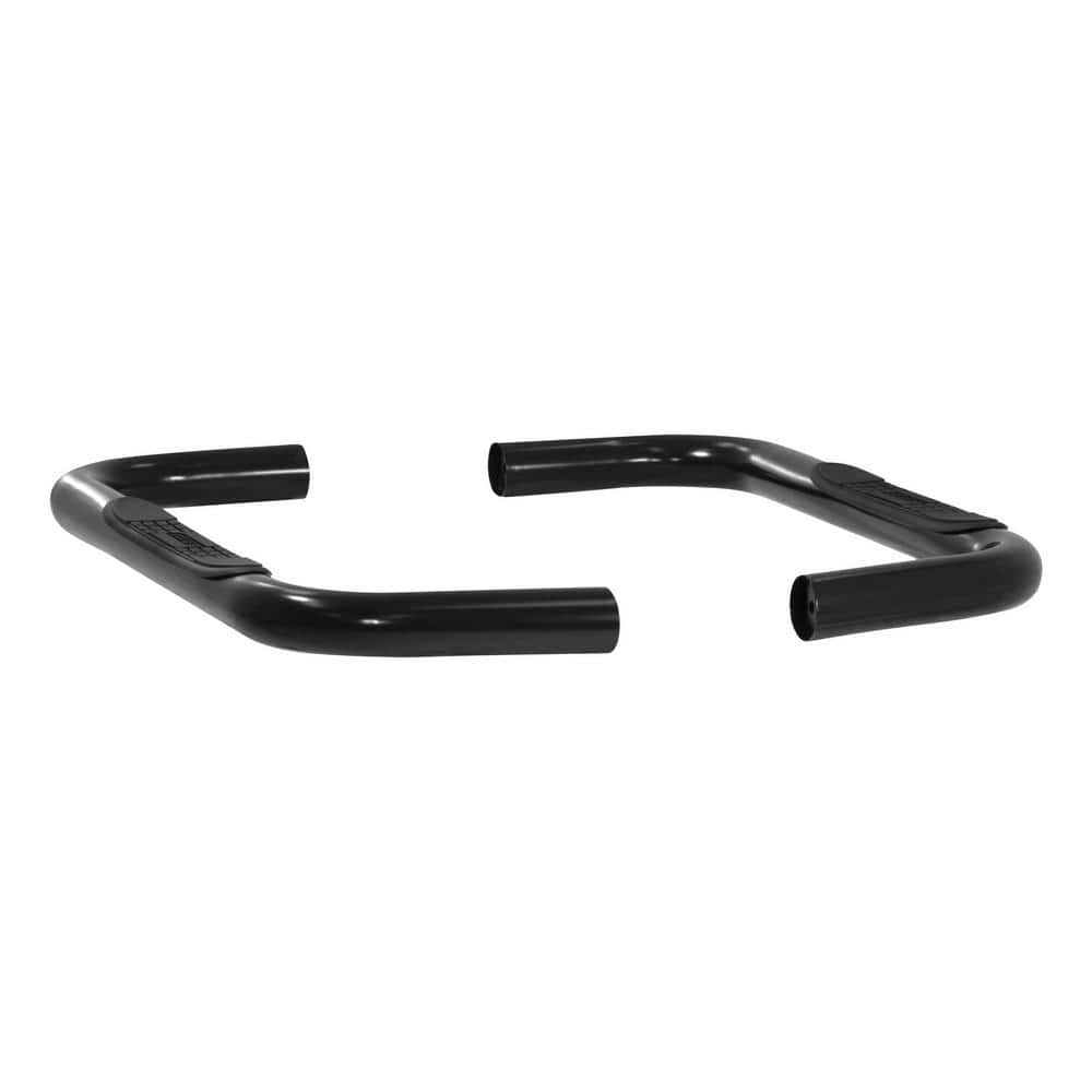 3-Inch Round Black Steel Nerf Bars, No-Drill, Select Mazda B-Series, Ford Ranger - Hercitys