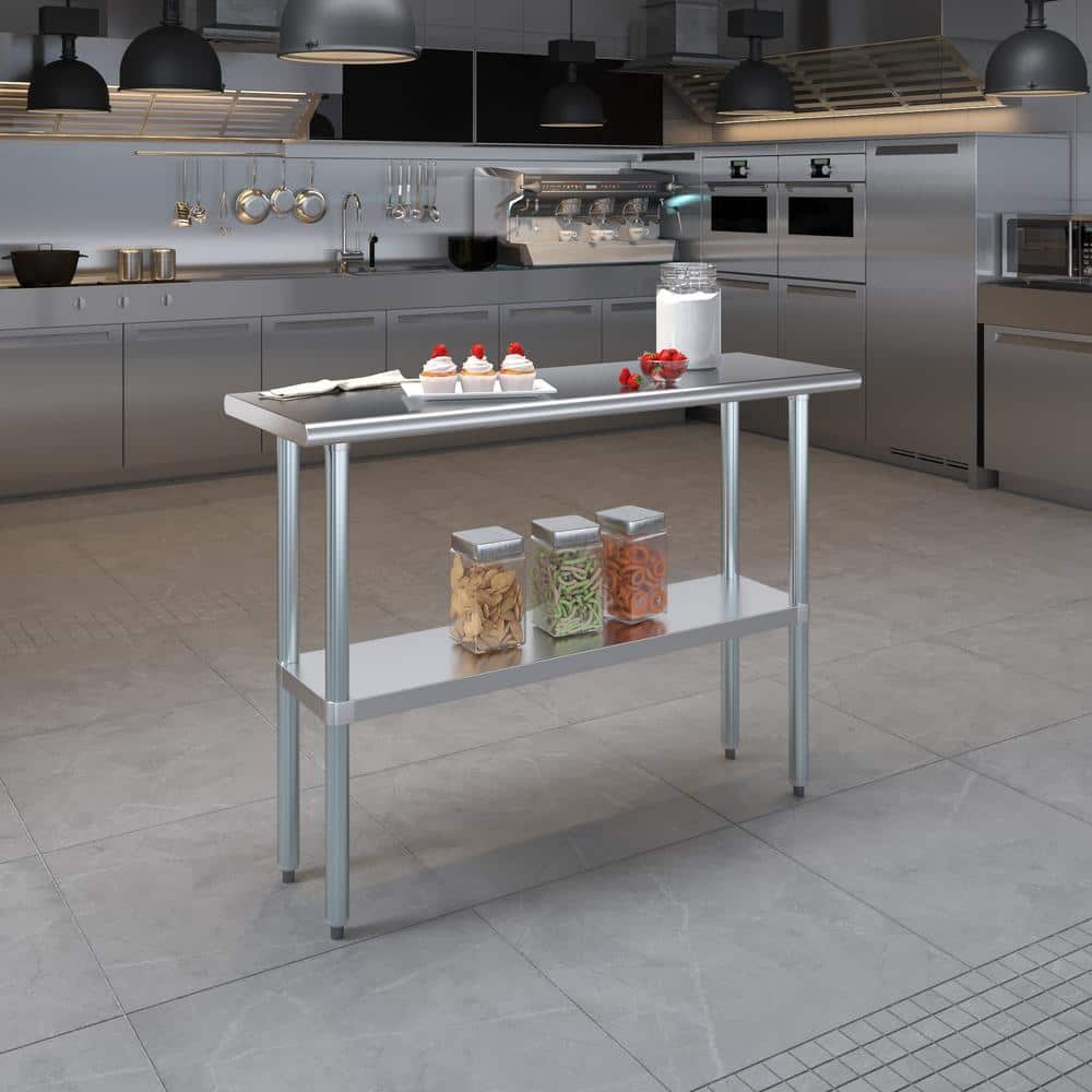 16 in. x 48 in. Stainless Steel Table - Hercitys
