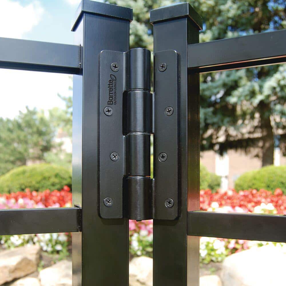 3.125 in. x 7.187 in. Aluminum Black Heavy-Duty Butterfly Hinge (2-Pack) - Hercitys