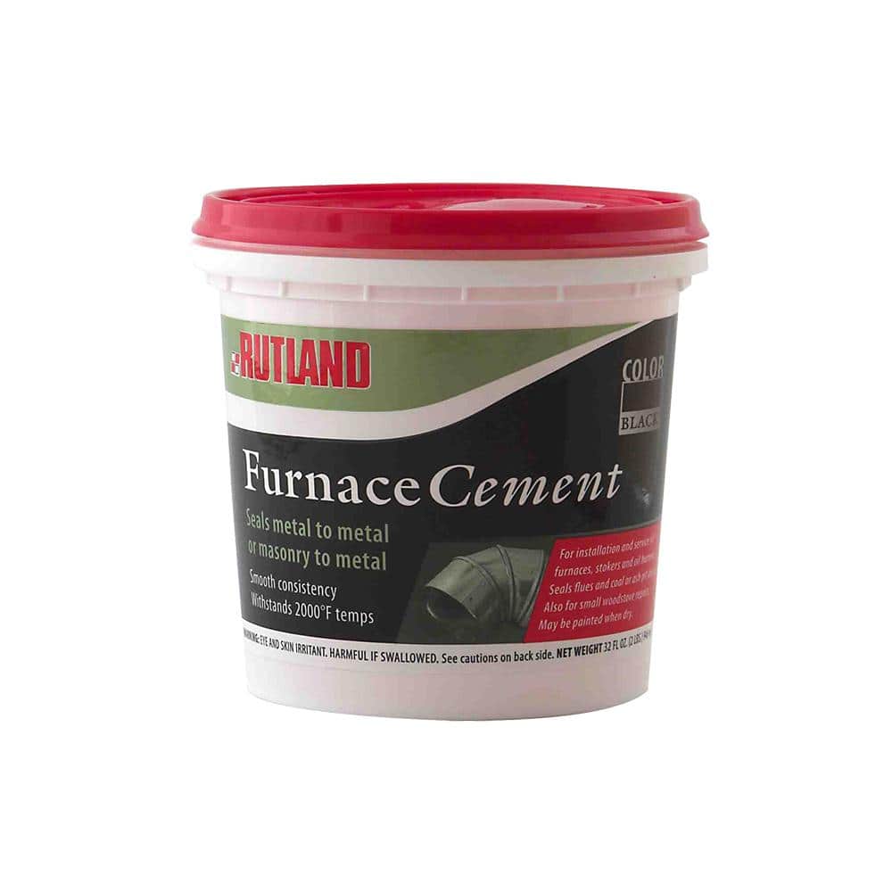 32 fl. oz. Black Furnace Cement Tub - Hercitys