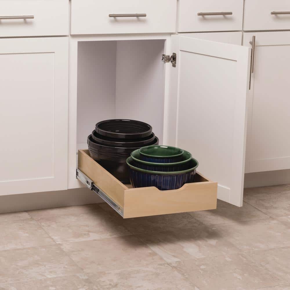 14 in. Wood Soft-Close Pullout Drawer - Hercitys