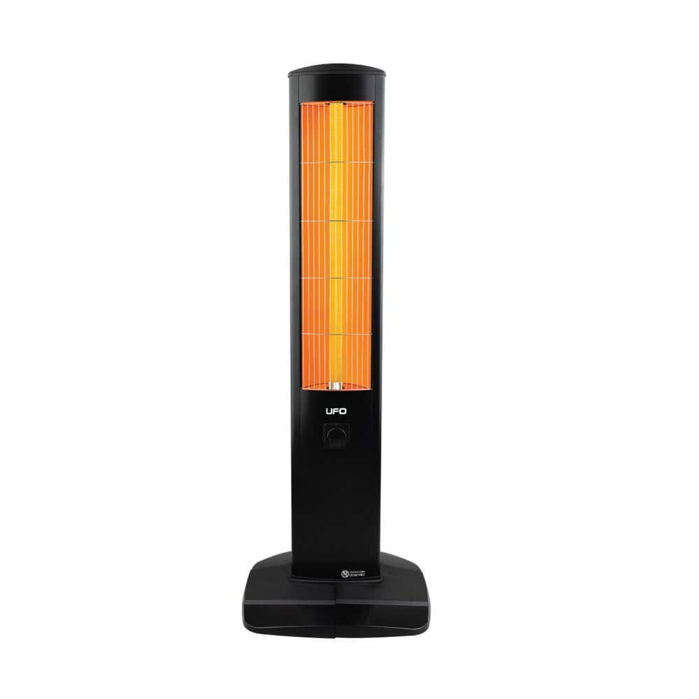 1500-Watt Micatronic MT15, Tower Space Heater, Free Standing Electric Heater with Thermostat - Hercitys