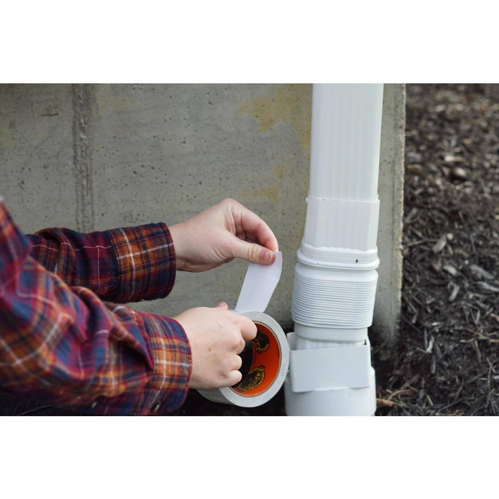 10 yd White Duct Tape - Hercitys