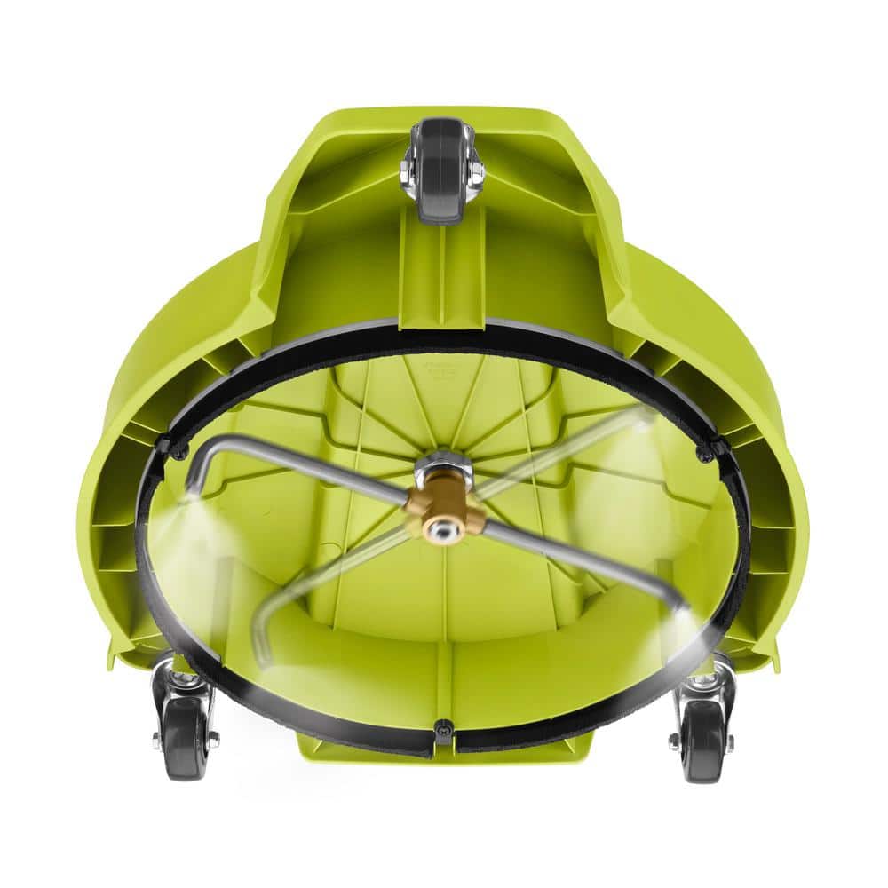 15 in. 3400 PSI Gas Pressure Washer Surface Cleaner with Caster Wheels - Hercitys