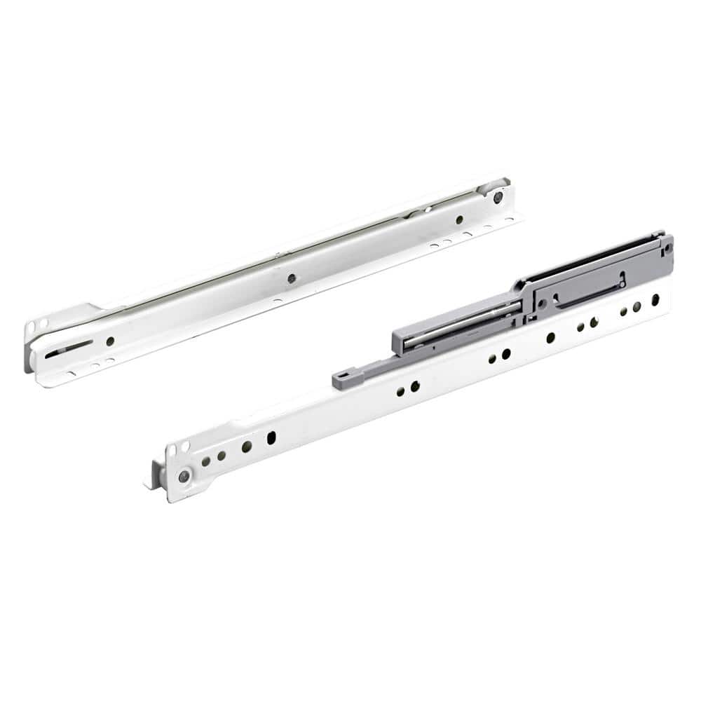 22 in. Bottom Mount Soft Close Cabinet Drawer Slides (2-Pieces) - Hercitys