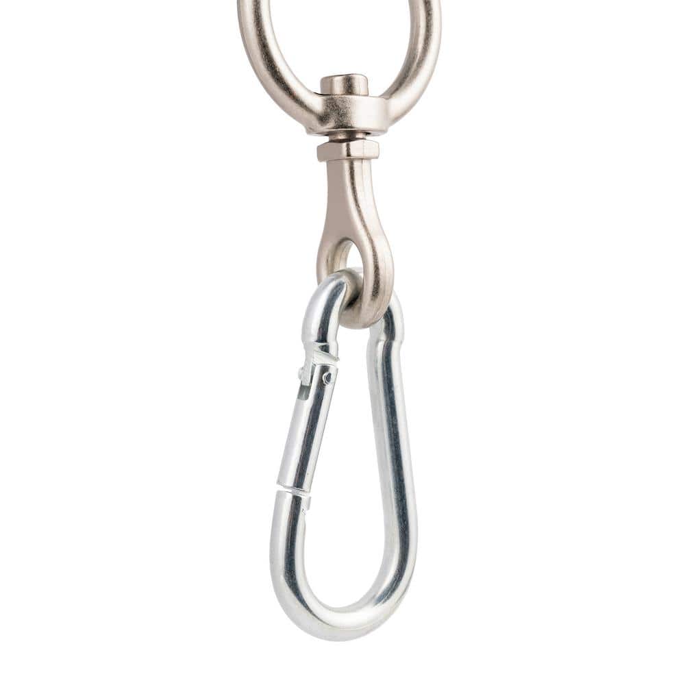 18 in. Heavy Duty Hanging Quick-Release Hooks with Carabiner Strap - Hercitys