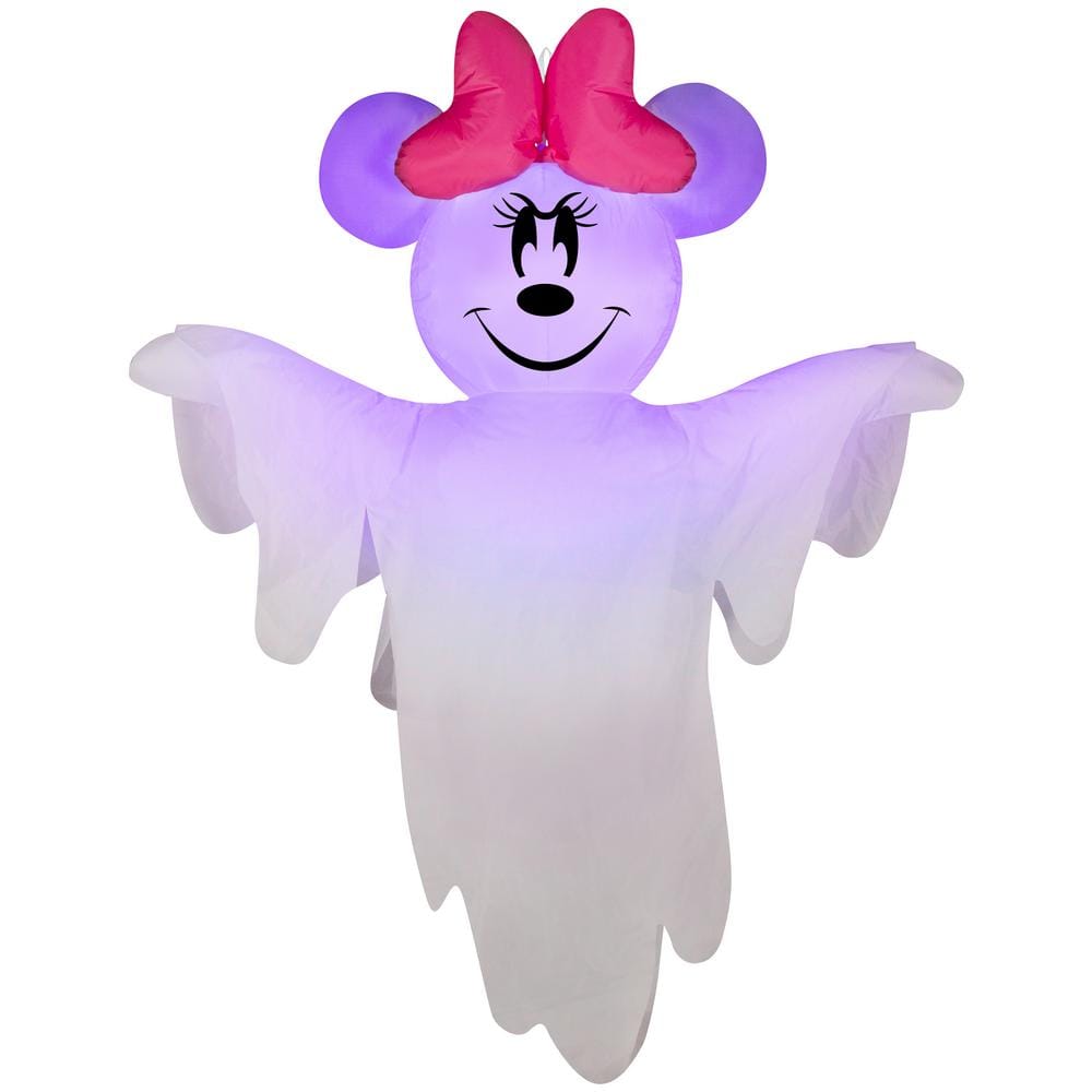 4 ft. Tall Halloween Inflatable Airblown-Hanging Minnie Mouse - Hercitys