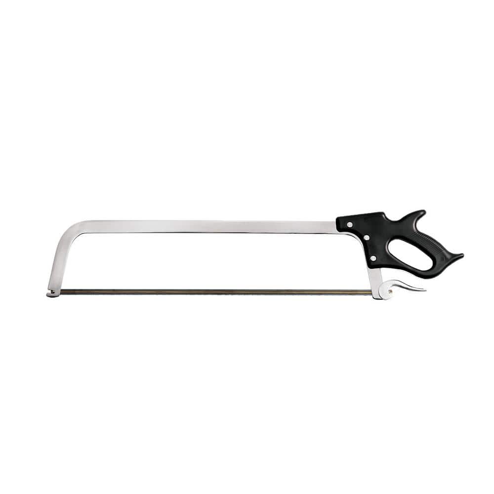 22 in. Stainless Steel Blade Meat Hand Saw with Tightening Cam - Hercitys