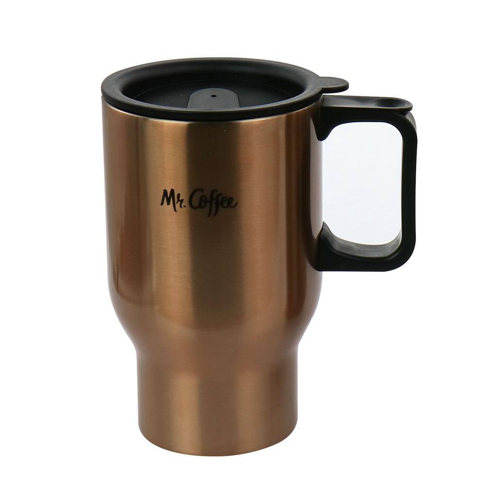 2-Piece Thermal Bottle and Travel Mug in Copper - Hercitys