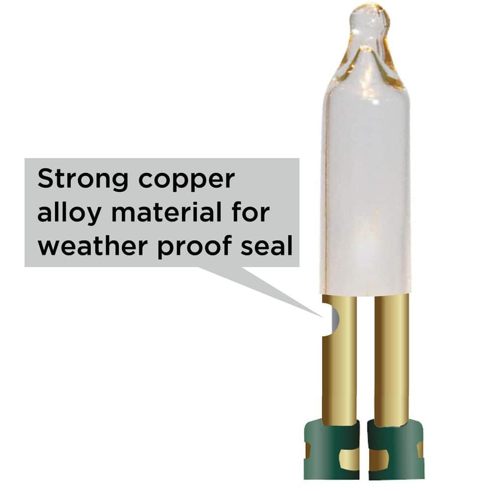 22.42 ft. 100-Count Patriotic Red/White/Blue Lights - Hercitys