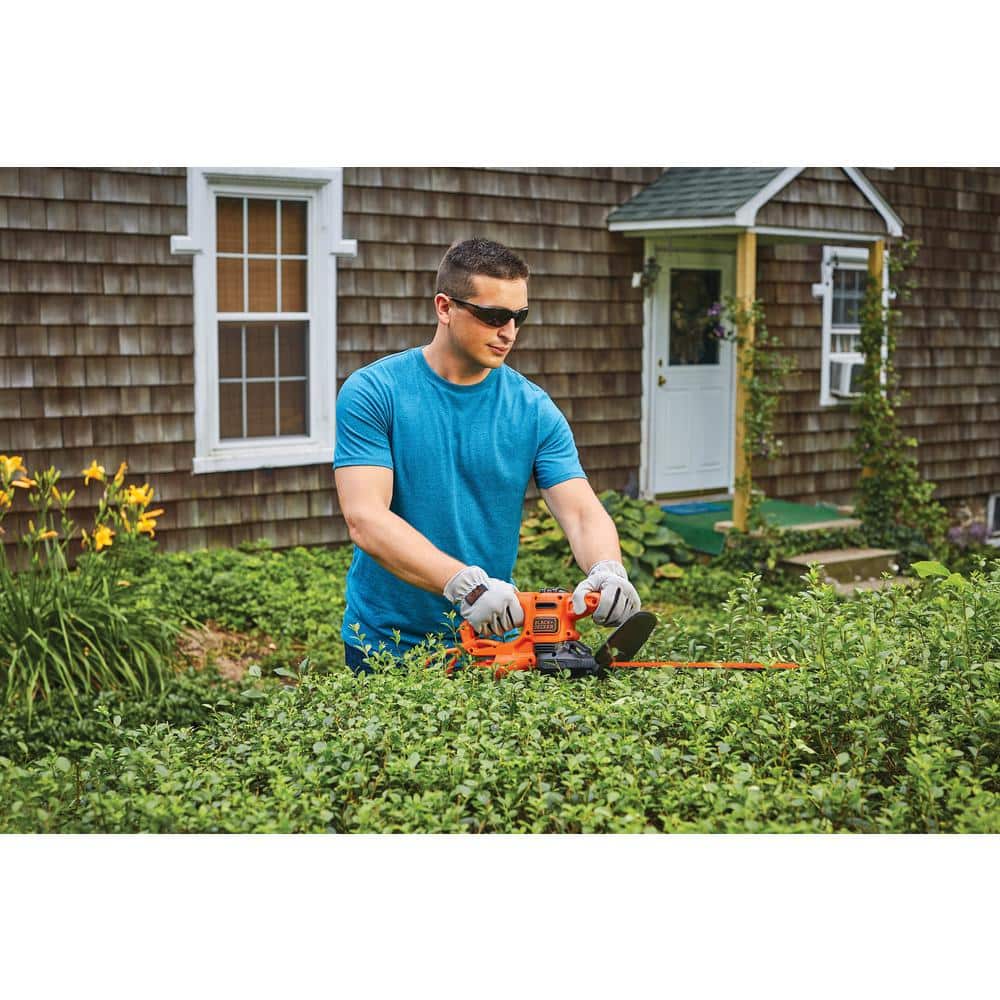 17 in. 3.2 Amp Corded Dual Action Electric Hedge Trimmer - Hercitys